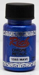 Rich Chrome Metalik Boya 50 cc. 1565 Mavi - 1