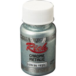 Rich Chrome Metalik Boya 50 cc. 1570 Su Yeşili - 1