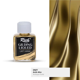Rich Gilding Liqued Likit Sıvı Varak 75 cc. ANTİK ALTIN - 1