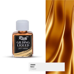 Rich Gilding Liqued Likit Sıvı Varak 75 cc. BAKIR