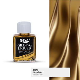 Rich Gilding Liqued Likit Sıvı Varak 75 cc. MAYA GOLD