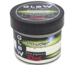 Rich Glow Powder (Karanlıkta Parlayan) Toz Pigment 60 cc. 11374 NATUREL YEŞİL - 1