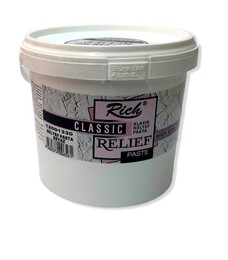 Rich Klasik Rölyef Pasta BEYAZ 1200 gr. - 1