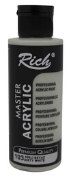 Rich Master Akrilik Boya 120 cc. 103 Kirli Beyaz - 1