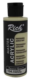 Rich Master Akrilik Boya 120 cc. 104 Krem - 1
