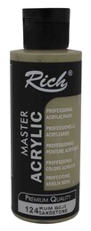 Rich Master Akrilik Boya 120 cc. 124 Kum Beji - Rich