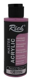 Rich Master Akrilik Boya 120 cc. 138 Pembe