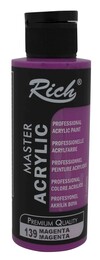 Rich Master Akrilik Boya 120 cc. 139 Magenta - 1