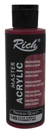 Rich Master Akrilik Boya 120 cc. 149 Çilek Kırmızı - 1