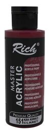 Rich Master Akrilik Boya 120 cc. 151 Kan Kırmızı - 1