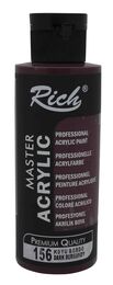 Rich Master Akrilik Boya 120 cc. 156 Koyu Bordo - 1