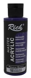 Rich Master Akrilik Boya 120 cc. 168 Violet - 1