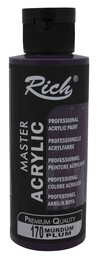 Rich Master Akrilik Boya 120 cc. 170 Mürdüm - 1