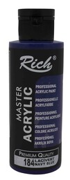 Rich Master Akrilik Boya 120 cc. 184 Lacivert - 1
