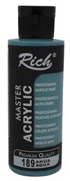 Rich Master Akrilik Boya 120 cc. 189 Aqua - 1