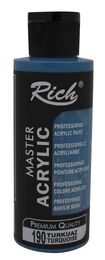 Rich Master Akrilik Boya 120 cc. 190 Turkuaz - 1