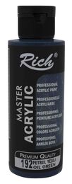 Rich Master Akrilik Boya 120 cc. 192 Petrol - 1