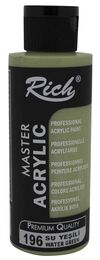 Rich Master Akrilik Boya 120 cc. 196 Su Yeşili - 1