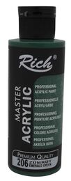 Rich Master Akrilik Boya 120 cc. 206 Zümrüt - 1