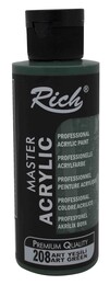Rich Master Akrilik Boya 120 cc. 208 Art Yeşili - 1