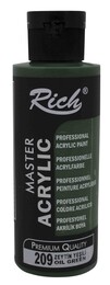 Rich Master Akrilik Boya 120 cc. 209 Zeytin Yeşili - 1