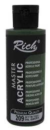 Rich Master Akrilik Boya 120 cc. 209 Zeytin Yeşili - 1