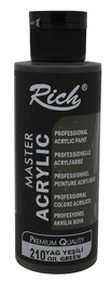 Rich Master Akrilik Boya 120 cc. 210 Yağ Yeşili - 1