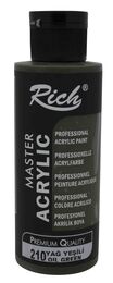 Rich Master Akrilik Boya 120 cc. 210 Yağ Yeşili - 1