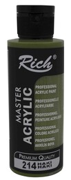 Rich Master Akrilik Boya 120 cc. 214 Haki - 1