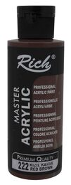 Rich Master Akrilik Boya 120 cc. 222 Kızıl Kahve - 1