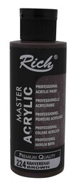 Rich Master Akrilik Boya 120 cc. 224 Kahverengi - 1