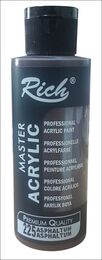 Rich Master Akrilik Boya 120 cc. 225 Asphalthum - 1