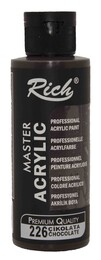 Rich Master Akrilik Boya 120 cc. 226 Çikolata - 1