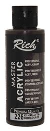 Rich Master Akrilik Boya 120 cc. 226 Çikolata - 1
