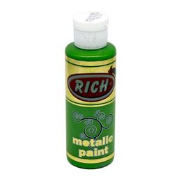 Rich Metalik Akrilik Boya 120 cc. 756 FISTIK YEŞİLİ - 1