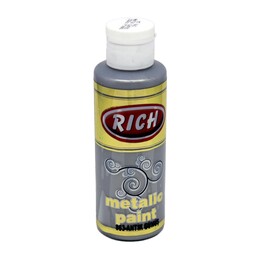 Rich Metalik Akrilik Boya 120 cc. 863 ANTİK GÜMÜŞ - 1