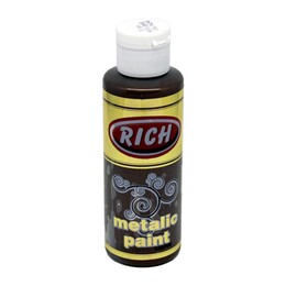 Rich Metalik Akrilik Boya 120 cc. 864 ANTİK KAHVE - 1