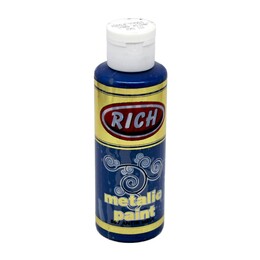 Rich Metalik Akrilik Boya 120 cc. 867 ANTİK MAVİ - 1