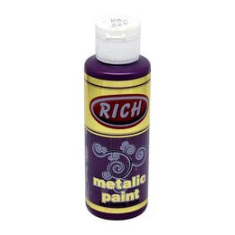 Rich Metalik Akrilik Boya 120 cc. 869 ANTİK MOR - 1