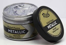 Rich Metalik Rölyef Pasta 150 cc. GÜMÜŞ - 1