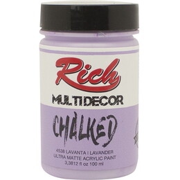 Rich Multi Decor Chalked Akrilik Boya 100 cc. 4538 LAVANTA - 1
