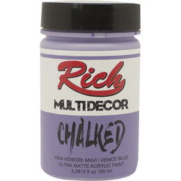 Rich Multi Decor Chalked Akrilik Boya 100 cc. 4554 VENEDİK MAVİ - 1