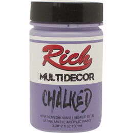 Rich Multi Decor Chalked Akrilik Boya 100 cc. 4554 VENEDİK MAVİ