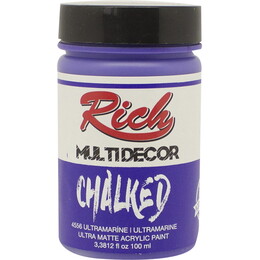Rich Multi Decor Chalked Akrilik Boya 100 cc. 4556 ULTRAMARINE - 1