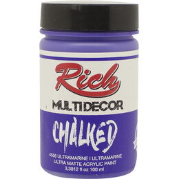 Rich Multi Decor Chalked Akrilik Boya 100 cc. 4556 ULTRAMARINE - 1