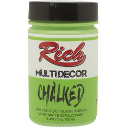 Rich Multi Decor Chalked Akrilik Boya 100 cc. 4564 YAZYEŞİLİ