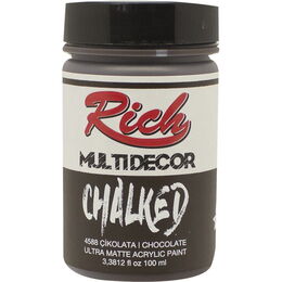 Rich Multi Decor Chalked Akrilik Boya 100 cc. 4588 ÇİKOLATA - 1