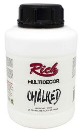 Rich Multi Decor Chalked Akrilik Boya 1750 gr. 4500 BEYAZ - 1