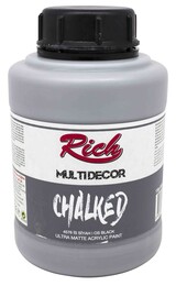 Rich Multi Decor Chalked Akrilik Boya 1750 gr. 4576 İS SİYAHI - 1