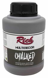 Rich Multi Decor Chalked Akrilik Boya 1750 gr. 4578 RETRO SİYAH - 1